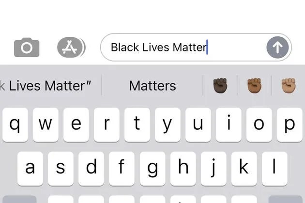 Apple's iOS input