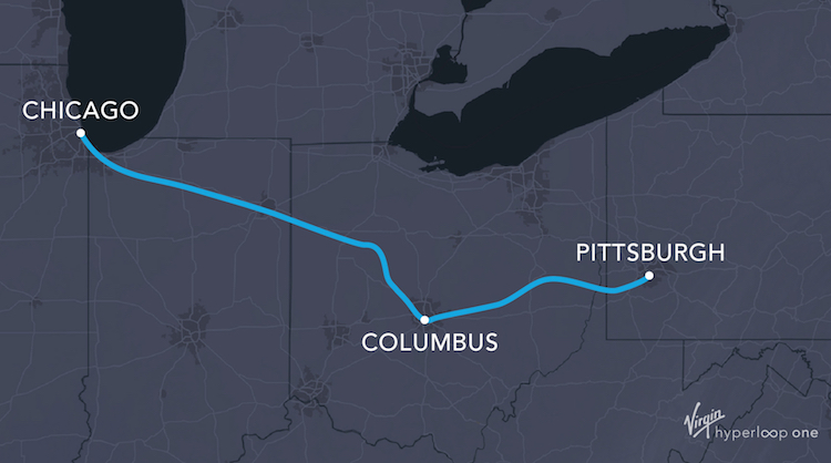 Pittsburgh to Chicago in an hour by train? Hyperloop is another step ...