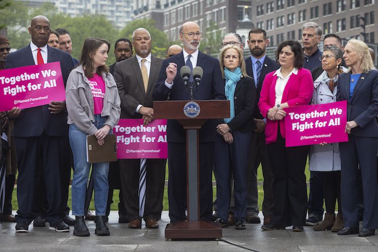 Gov. Tom Wolf is suing the Republican-controlled state legislature