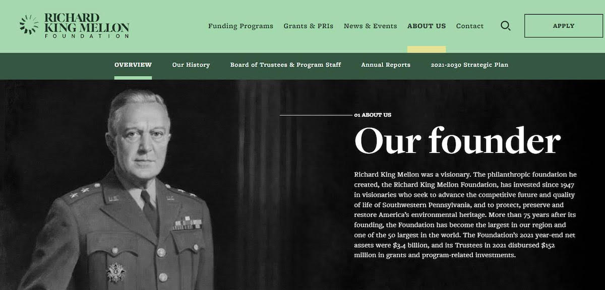 Richard King Mellon Foundation is moving to the Strip District
