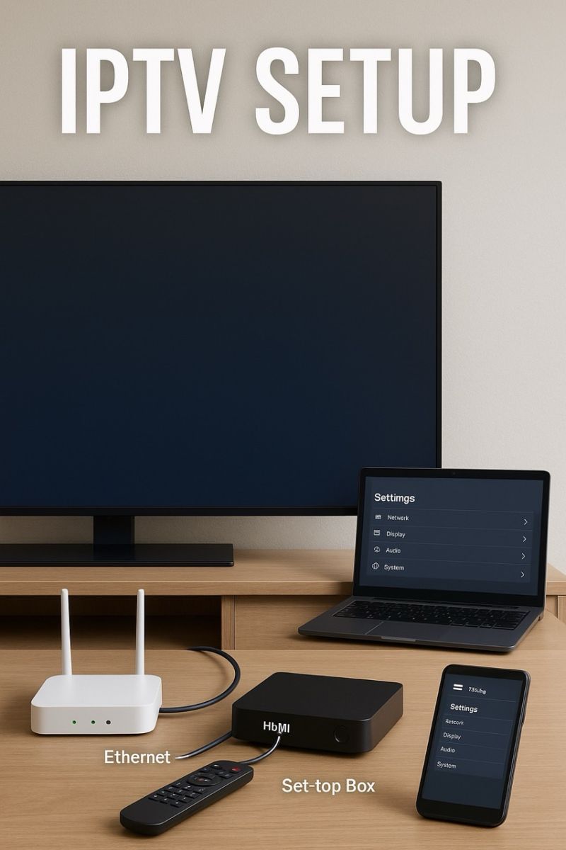 Iptv Installation And Setup Guide Step By Step - Geometric Image Collection - Mobile Quality