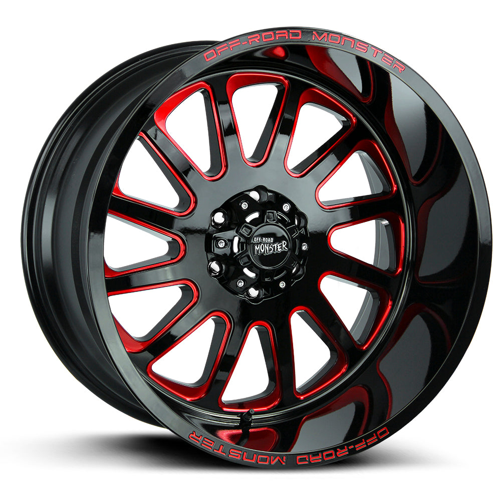 OFFROADMONSTERM17GLOSSBLACKCANDYREDMILLEDANGLELOWRES
