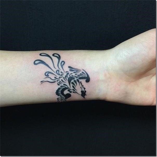 Lovely And Galvanizing Phoenix Tattoos - Nexttattoos 604_x_604_jpg