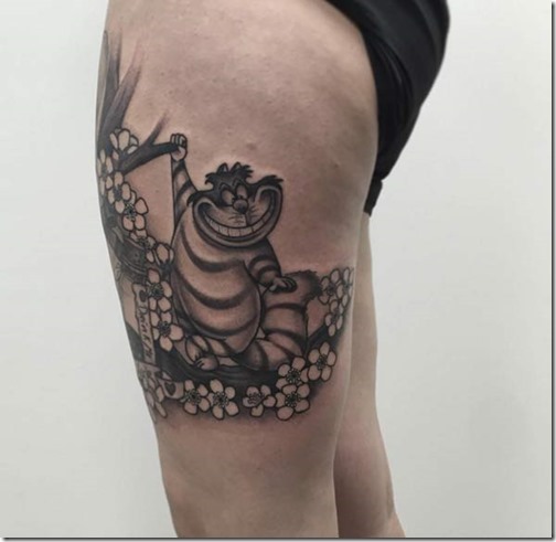 Greatest Of Alice In Wonderland Tattoos - Nexttattoos 491_x_504_jpg