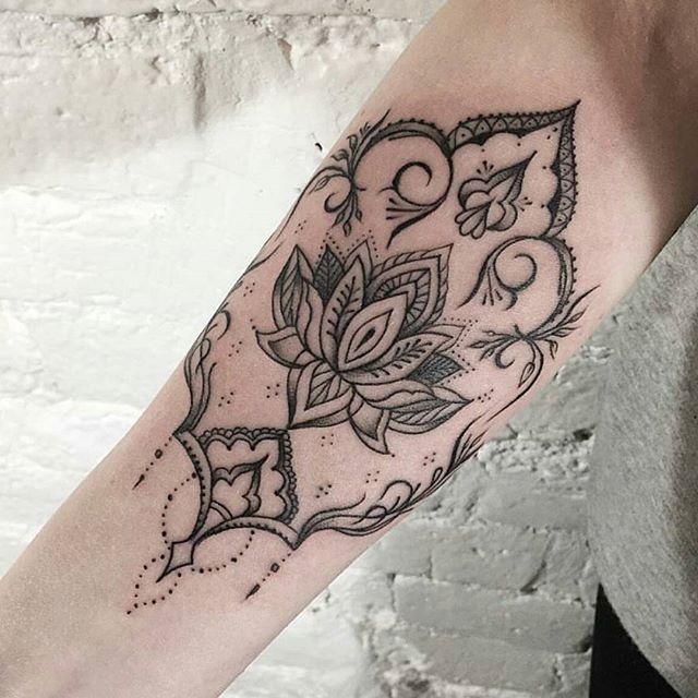 65 Stunning And Inspiring Lotus Flower Tattoos - Nexttattoos 640_x_640_jpg