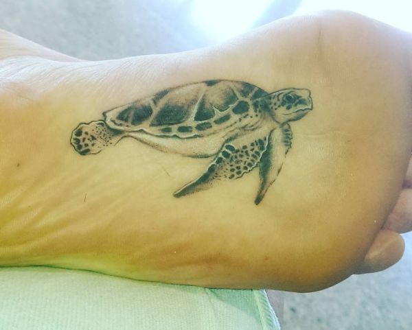 25 Turtles Tattoo Concepts: Photos And Meanings - Nexttattoos 481_x_600_jpg