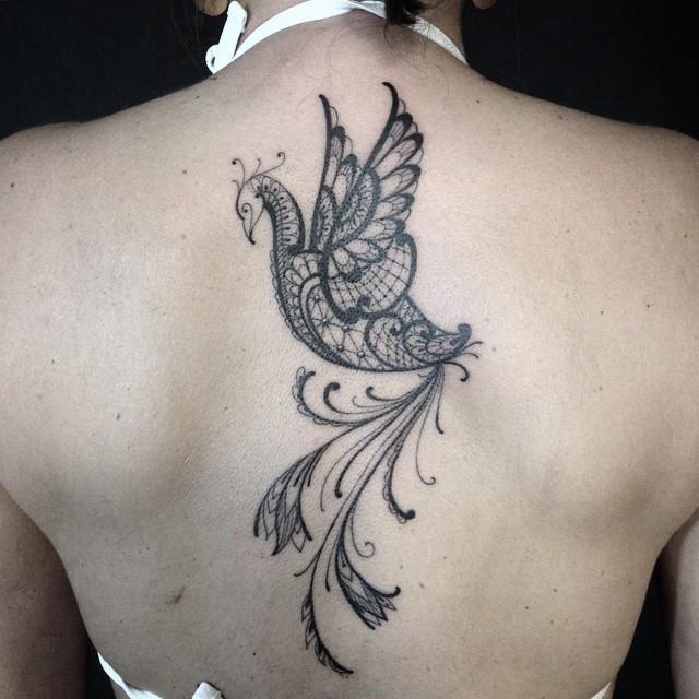 55 Stunning And Provoking Phoenix Tattoos - Nexttattoos 640_x_640_jpg