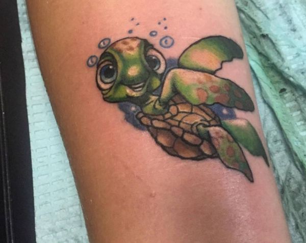 25 Turtles Tattoo Concepts: Photos And Meanings - Nexttattoos 477_x_600_jpg