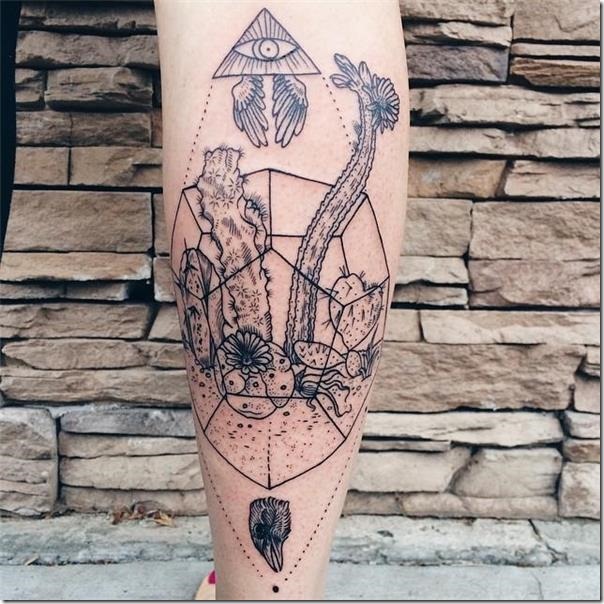 Cactus Tattoos (The Very Best Images!) - Nexttattoos 604_x_604_jpg