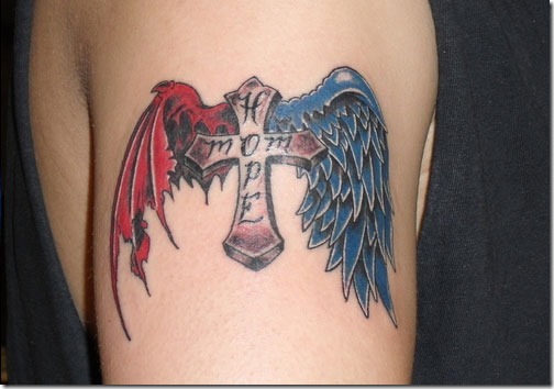 Inventive Angel Wing Tattoos Nexttattoos