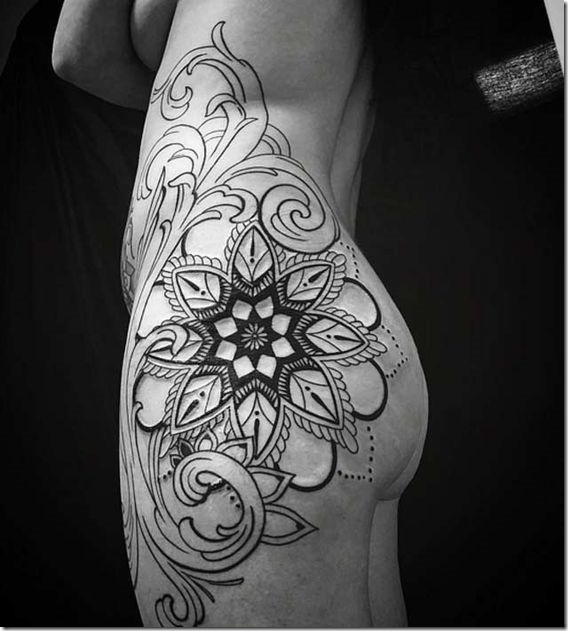 Seductive Hip Tattoos For Ladies Nexttattoos