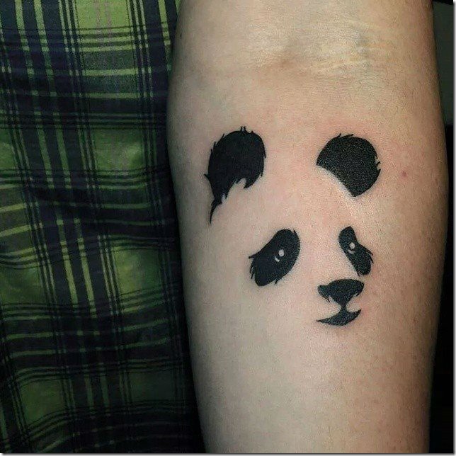 Lovable Plush Panda Tattoo Designs - Nexttattoos 644_x_644_jpg