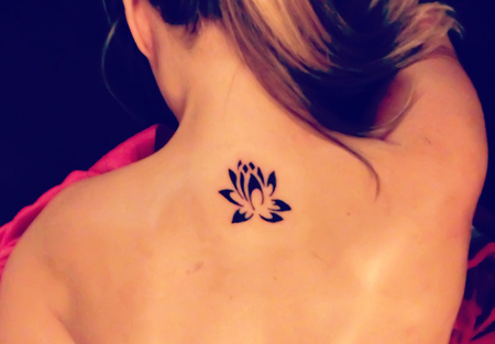 Photos Of Lotus Flower Tattoos - Nexttattoos 313_x_450_jpg