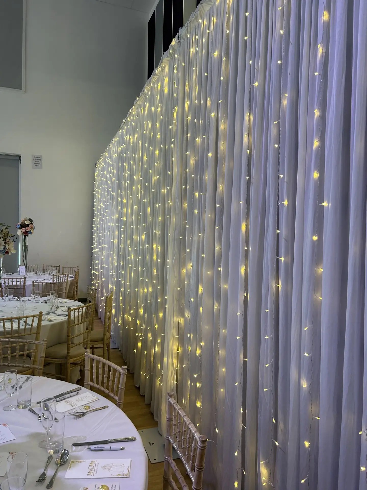 Image showcasing Nextwave Events & Hire's event equipment and services, including LED dancefloor hire, light-up numbers, light-up letters, staging, and special effects for weddings, birthdays, and events.