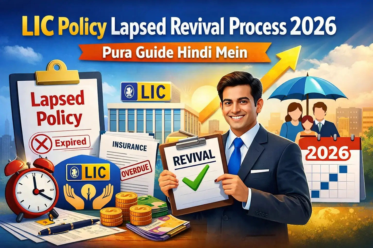 LIC Policy Lapsed Revival Process 2026 Pura Guide Hindi Mein NFC LIC LIC Policy Lapsed Revival Process 2026.webp