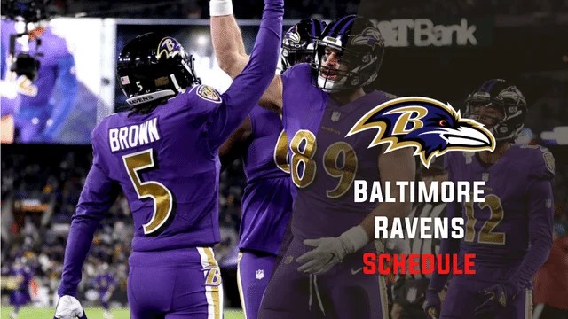 Baltimore Ravens Schedule 2025 2026 Dates Times TV Channels Baltimore Ravens Schedule 