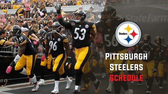 Pittsburgh Steelers Schedule 2025 2026 Dates Times TV Channels Pittsburgh Steelers Schedule .webp