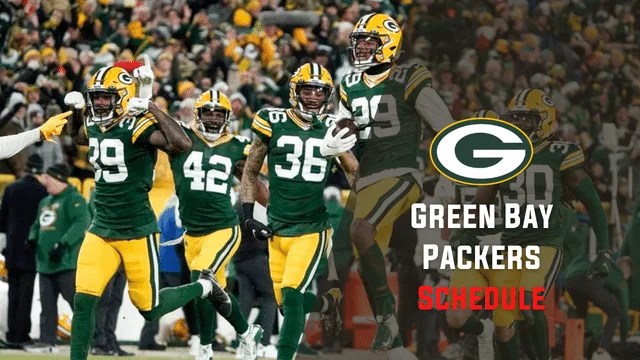 Green Bay Packers Schedule 2025 2026 Dates Times TV Channels Green Bay Packers Schedule 