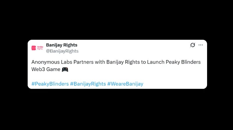 Peaky Blinders Set for Blockchain Game Adaptation in 2026