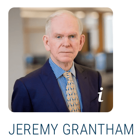 Read more about the article Jeremy Grantham; Buy What He is Selling… [w/ edit]
