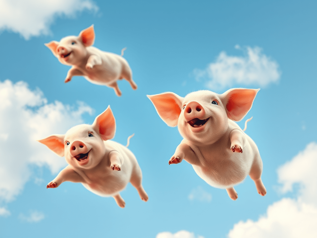 Read more about the article The Gold Market Bides Time As Pigs Set Free