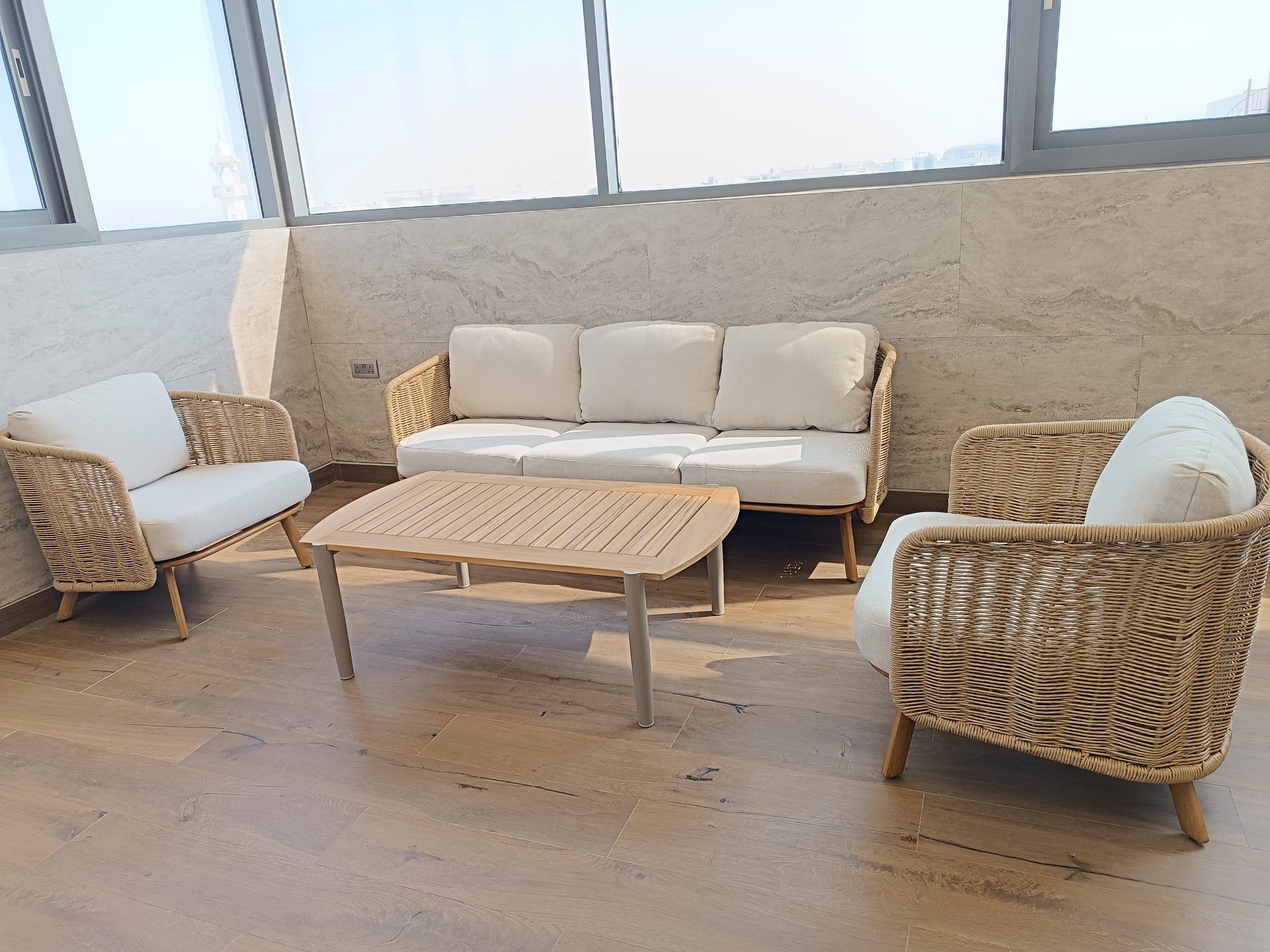 Luxury outdoor garden furniture in Doha