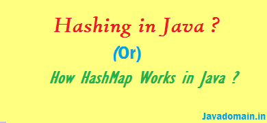 hashing in java example