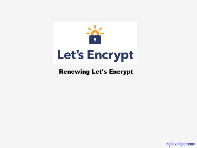 How to renew letsencrypt ssl certificate in cent os aws ec2 ?