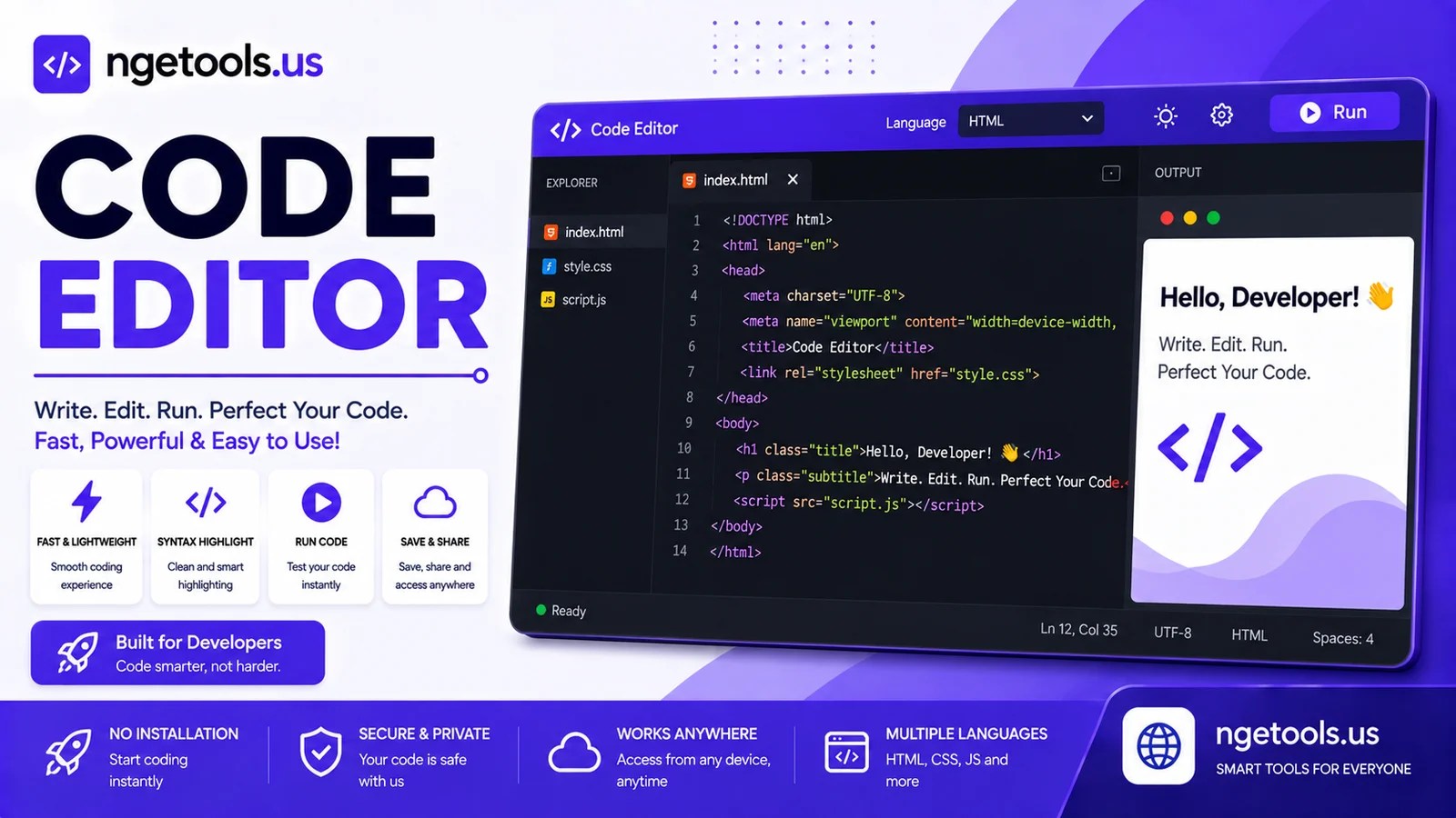 Code Editor Online