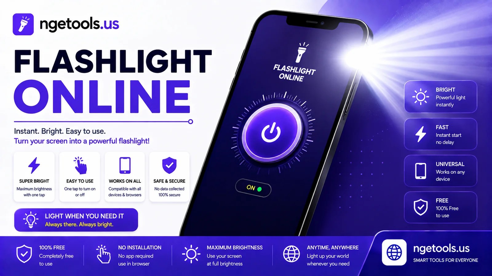 Flashlight tool