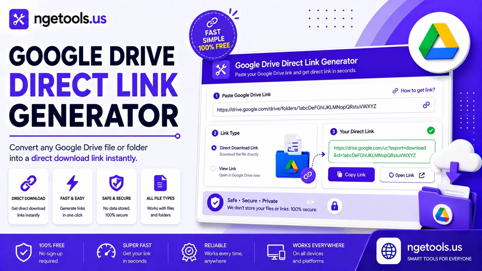 Gdrive generator