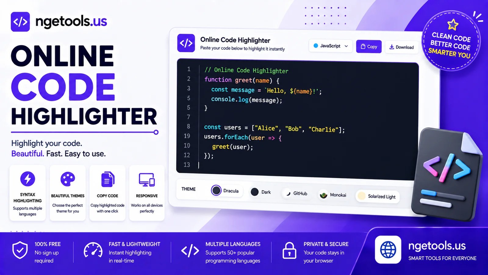 Online Code Highlighter