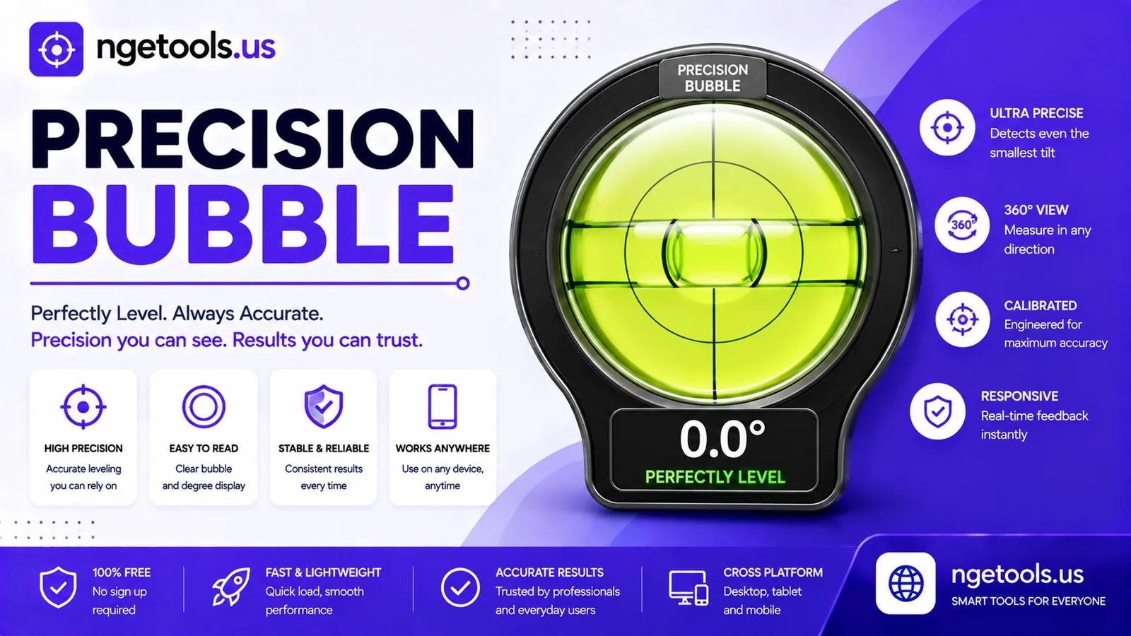 Precision Bubble level