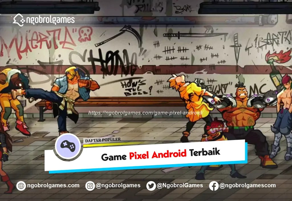 Daftar game pixel android terbaru & terpopuler 2024