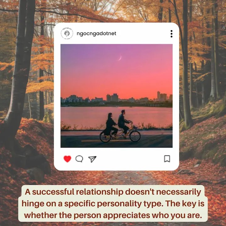 A successful relationship doesn't necessarily hinge on a specific personality type