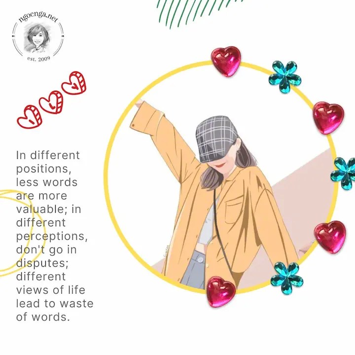 In different positions, less words are more valuable