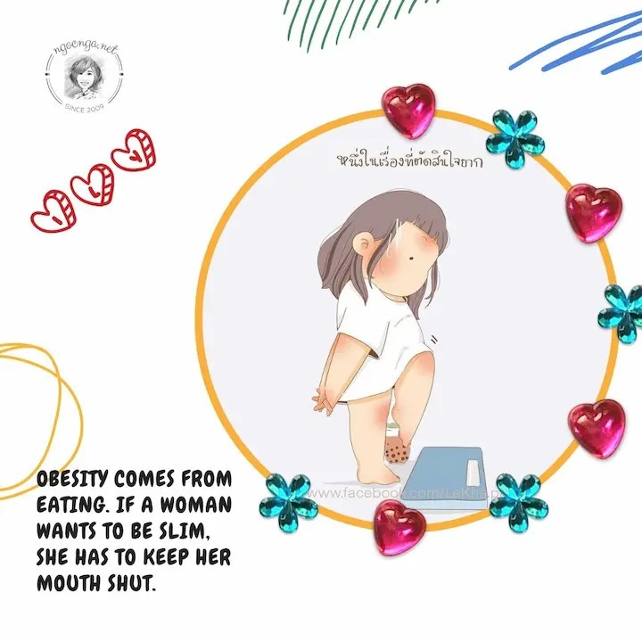 Obesity comes from eating