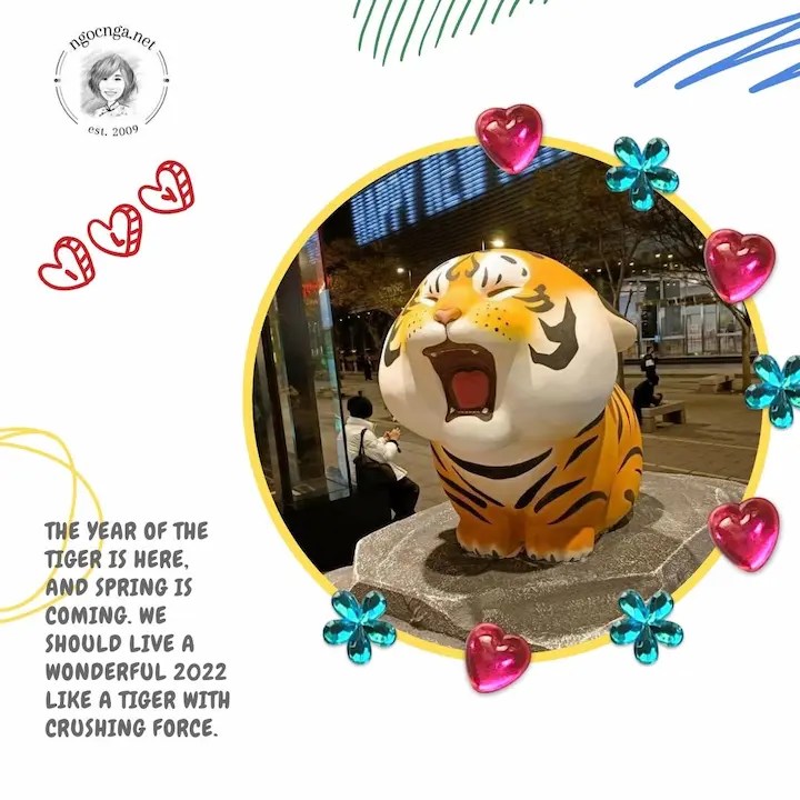 The year of the Tiger is here, and spring is coming