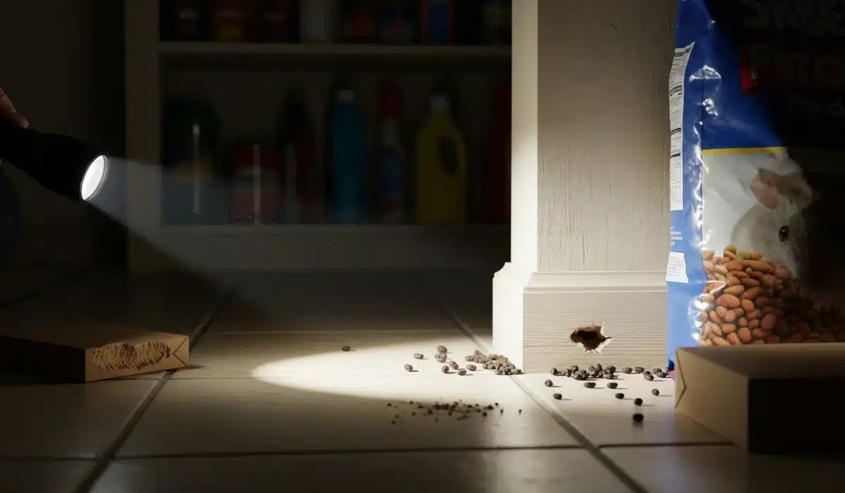 Mouse poop
