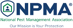 National Pest Management Association logo with shield emblem and tagline 'Our Mission is Your Protection'