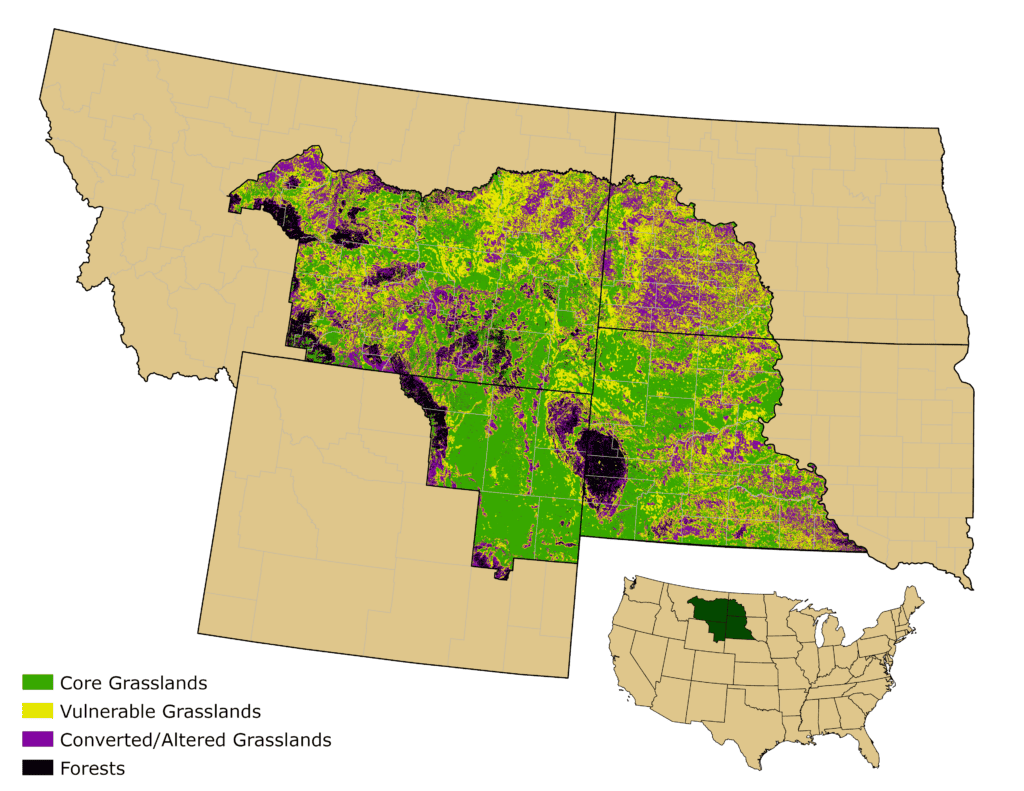 Pathways To Resilient Grasslands In The Northern Great Plains NGPJV NGPJV Map Draft2 1024x791 