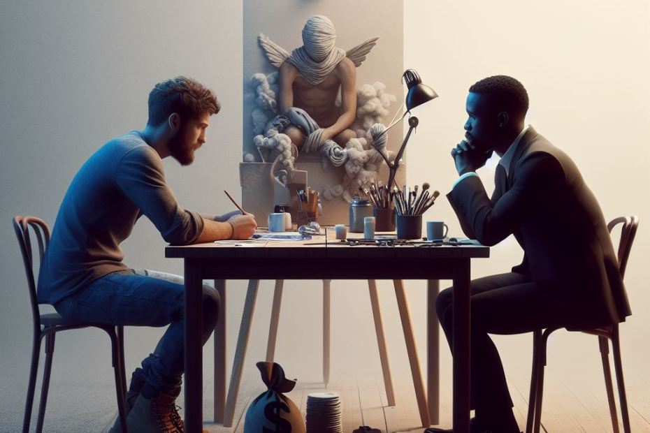 A Depressed Artist and A Rejected Founder