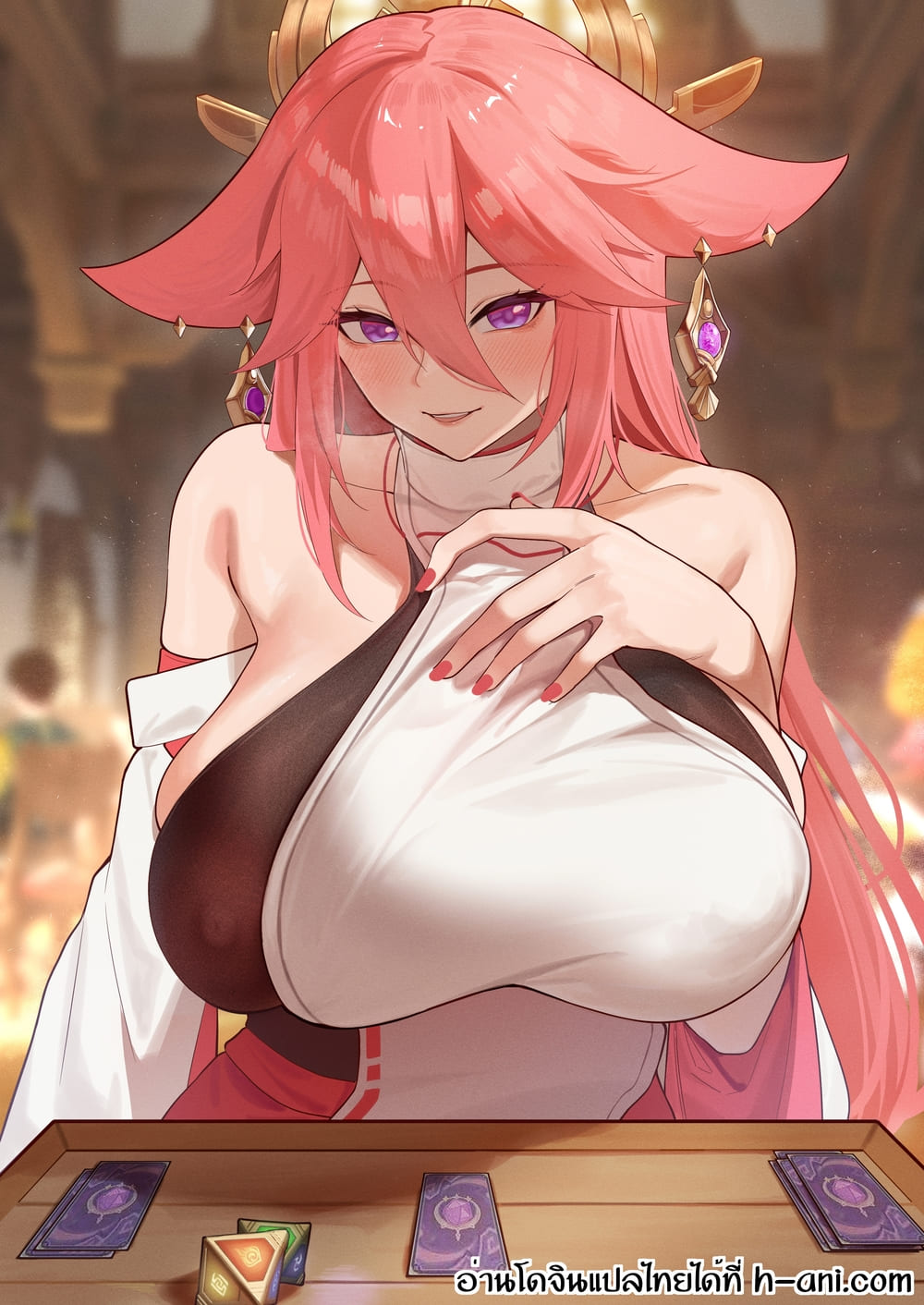 ศักดิ์ศรีของการต่อสู้กับยาเอะ [KeinV] Nanasei Shoukan no Shoubu (Genshin Impact) ภาพ 8