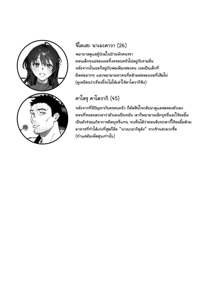 เหตุผลที่แท้จริง [Okinaga Umanosuke] Shikatte Yurushite Atama o Nadete ~Bakunyuu Seiso na Kaigoshi ga Oji-san Daisuki na Riyuu~ Scold her, forgive her, pat her on the head ภาพ 73