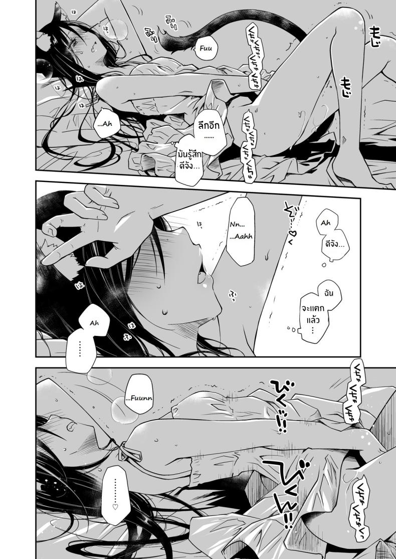 ค่ำคืนของเเมวติดสัด [Ponkotsu Works] Uchi no Neko ga Hatsujouki de Nekasete Kurenai Our Housecat Is In Heat, So Nobody Gets To Sleep ภาพ 5