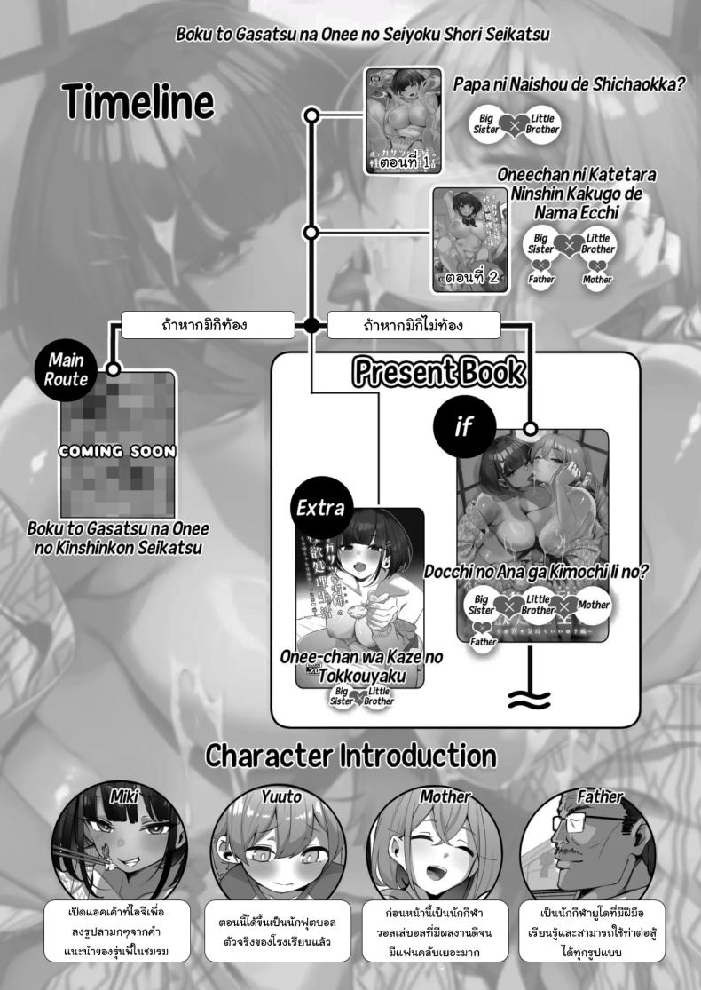 ครอบครัวของผมไม่เหมือนใคร [Jajujo (Jovejun.)] Boku to Gasatsu na Onee no Seiyoku Shori Seikatsu  Me and My Tactless Older Sister's Sexual Gratification Lifeครอบครัวของผมไม่เหมือนใคร 3 ภาพ 32