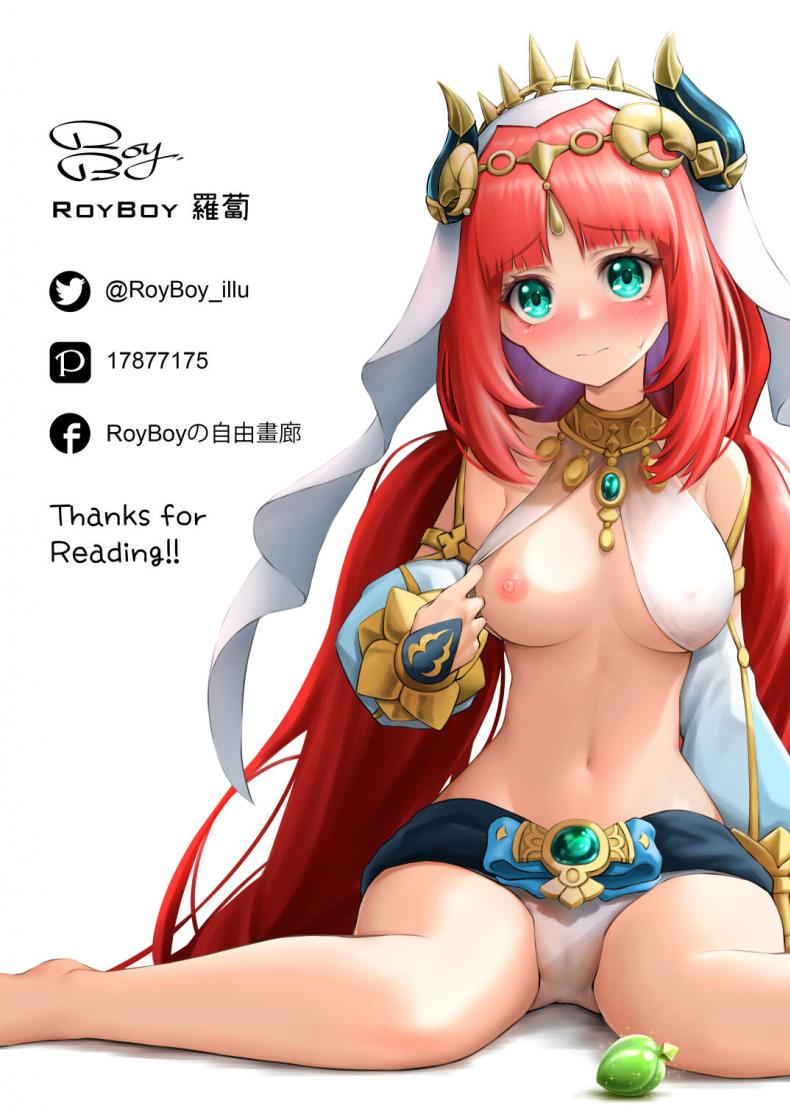 นิโล่ผู้เบ่งบาน[RoyBoy Robo (RoyBoy)] Nilou Bloom (Genshin Impact) [Uncensored] ภาพ 23