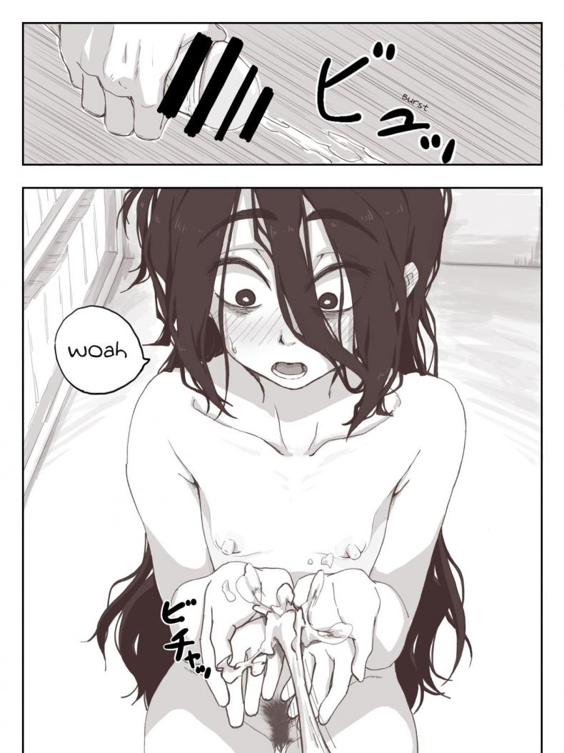 ชักว่าวไงไอเหี้ย น้ำแตกไงไอเหี้ย [Camekirin] Senpai, please cum on my hands! ภาพ 31