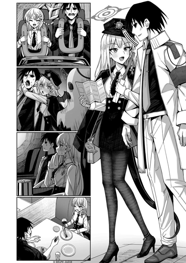 ฟูลคอร์สของฮารุนะ [Gaikotsu no Spare Rib (Kurohagane)] Awaku Koi Nioi, Amaku Ai ni Yoi (Blue Archive) ภาพ 11