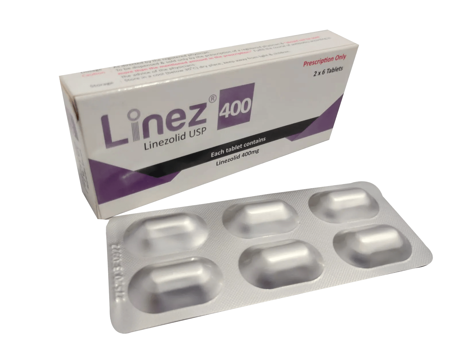 An image of Linez tablets in blister packs, showcasing the packaging by Renata Pharma Ltd.